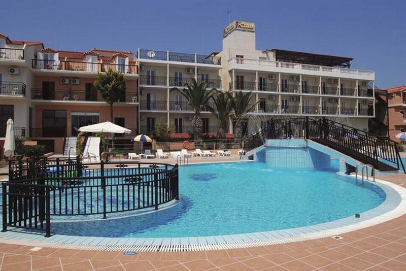 Alexander The Great Hotel Laganas Bagian luar foto