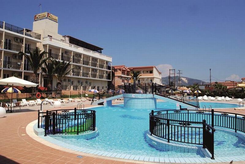 Alexander The Great Hotel Laganas Bagian luar foto